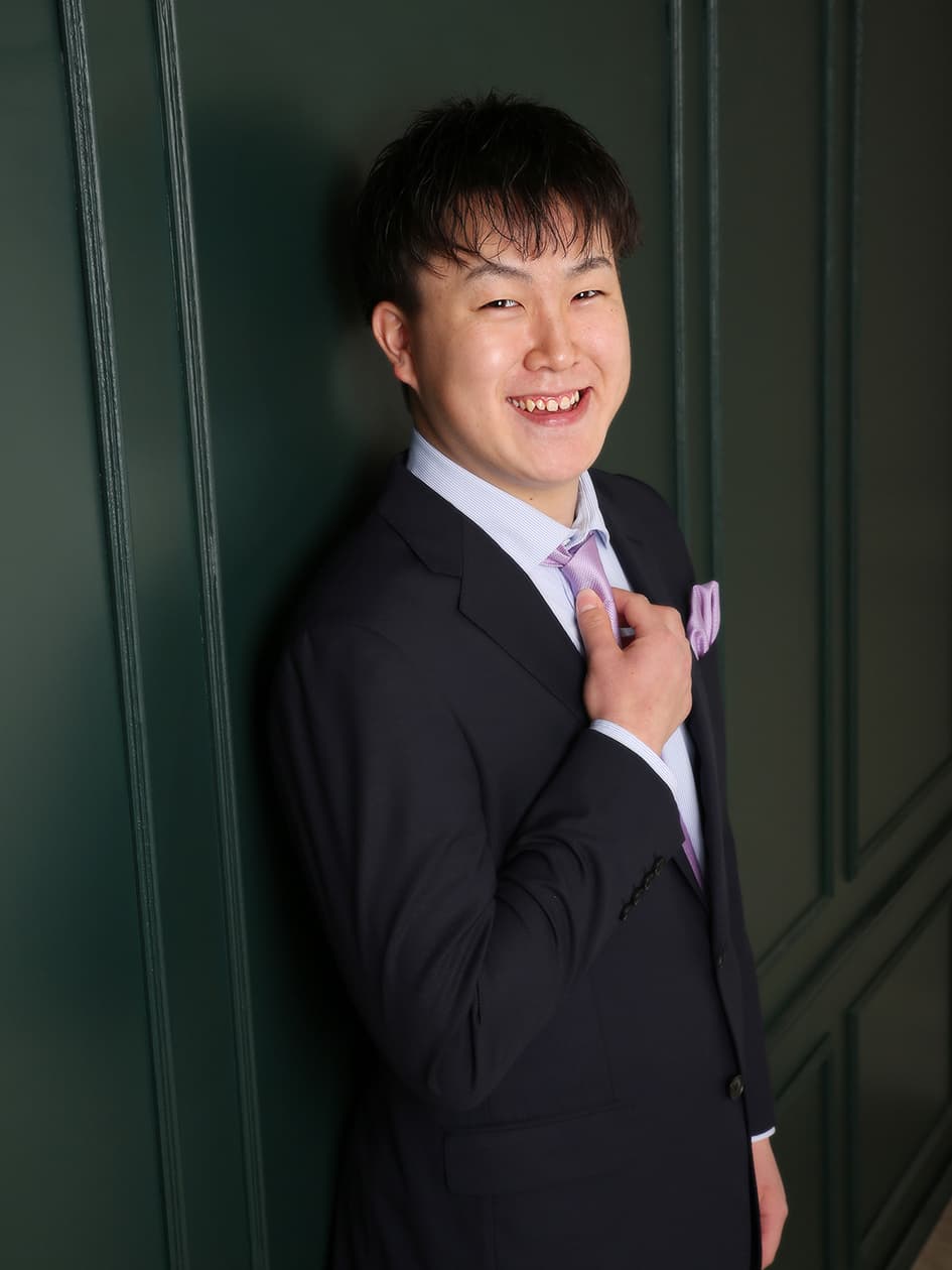 成人式・男性・スーツ撮影