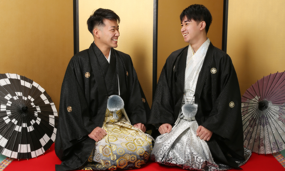成人式男性