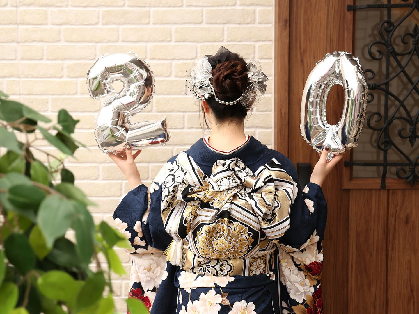 成人式・女性・振袖