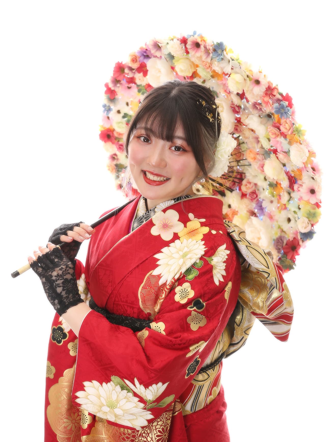 成人式・女性・振袖