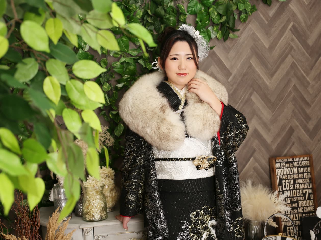 成人式・女性・振袖