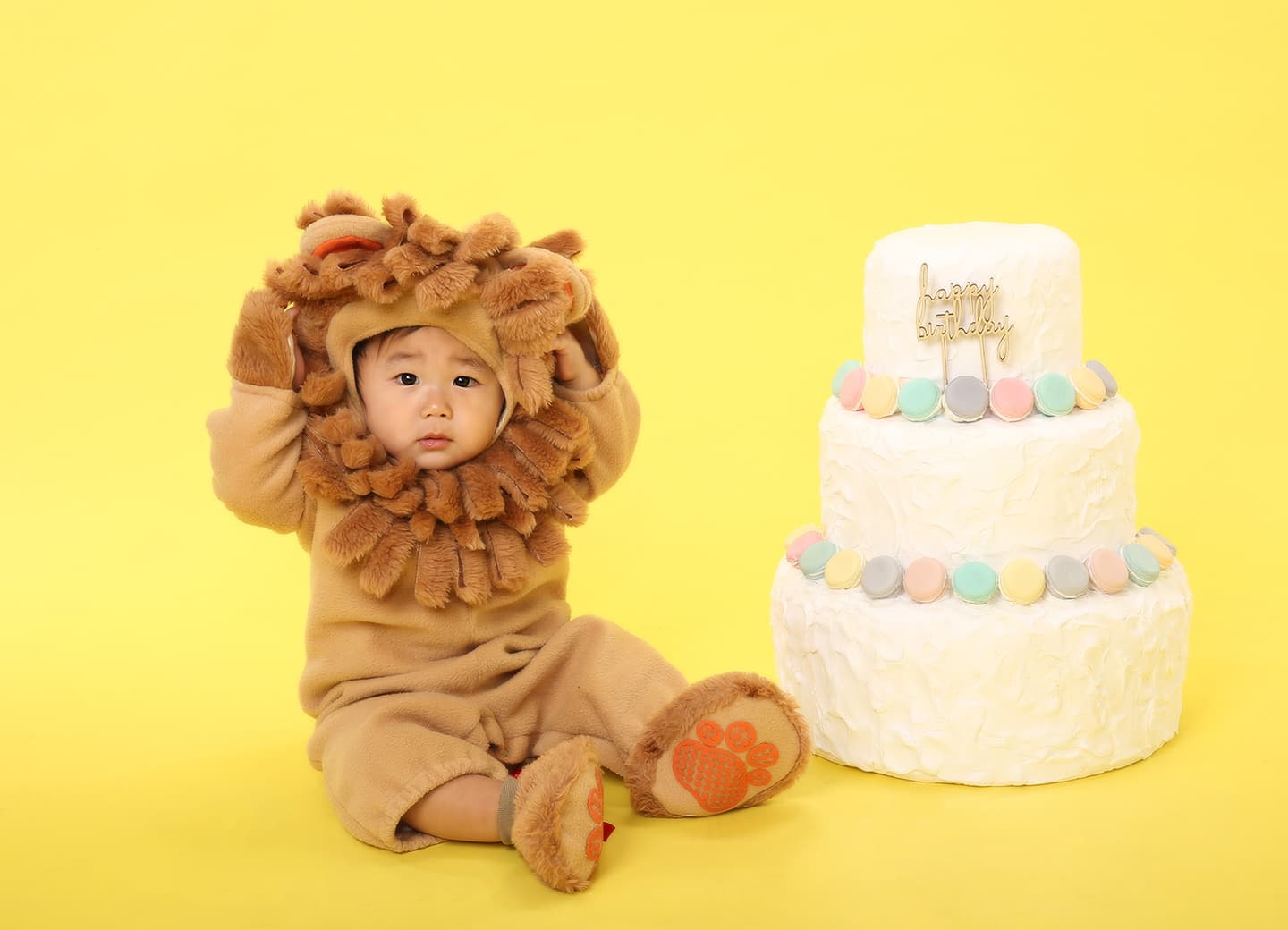 バースデーフォト・１歳誕生日・着ぐるみ