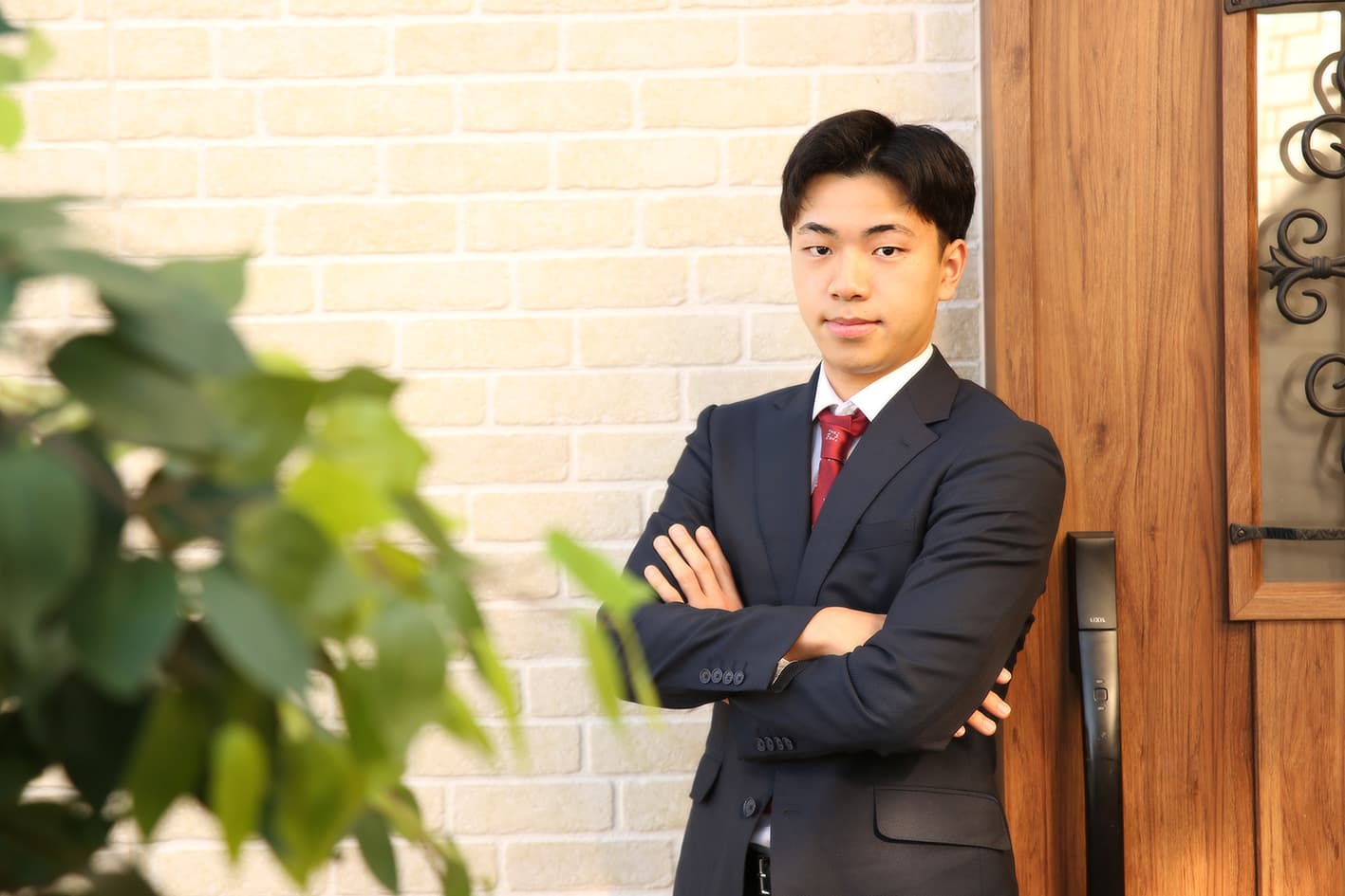 成人式・男性・スーツ