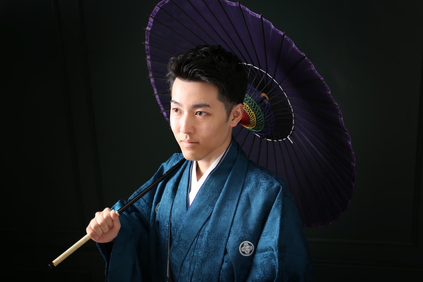 成人式・男性・羽織袴