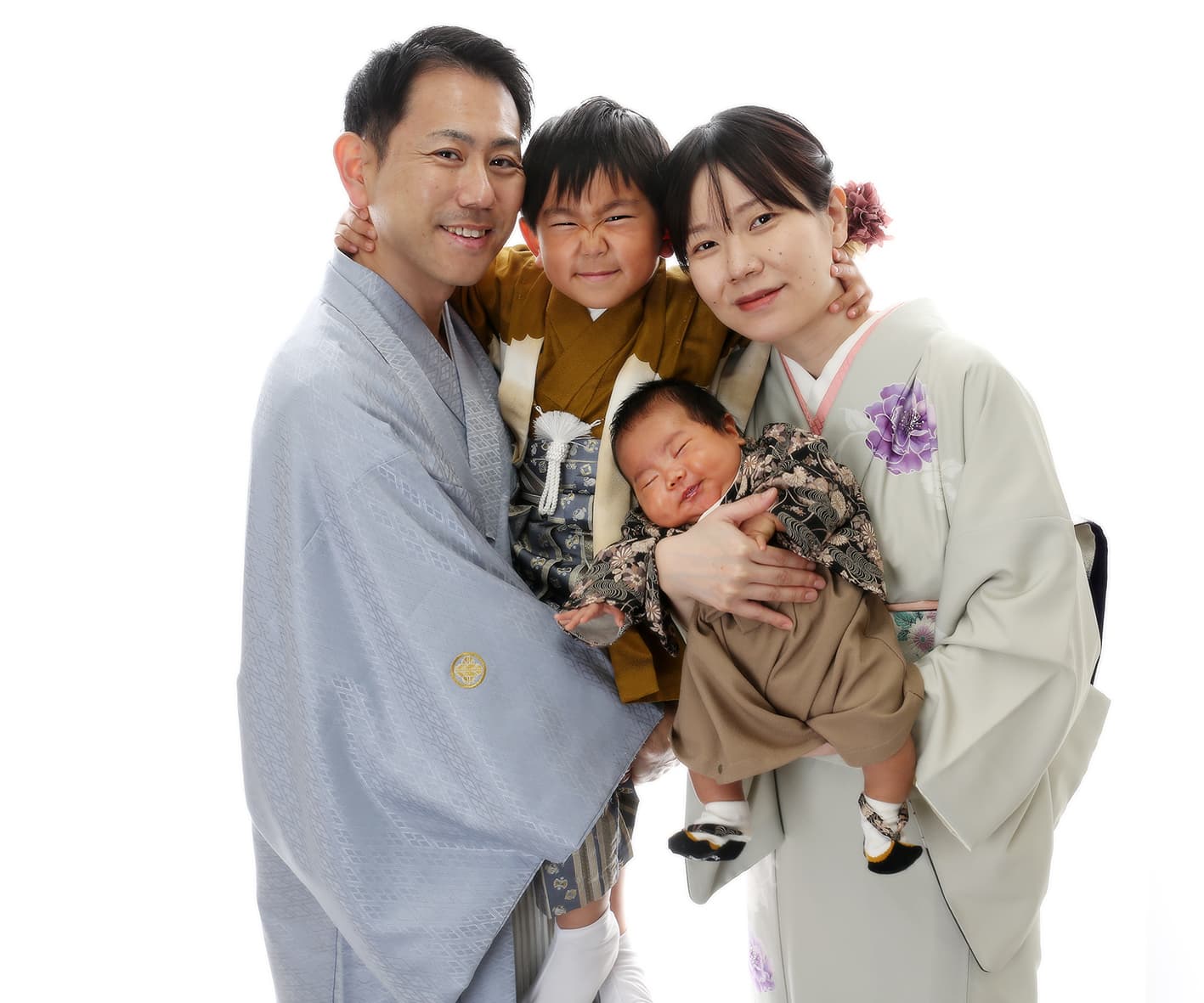 お宮参り・家族写真